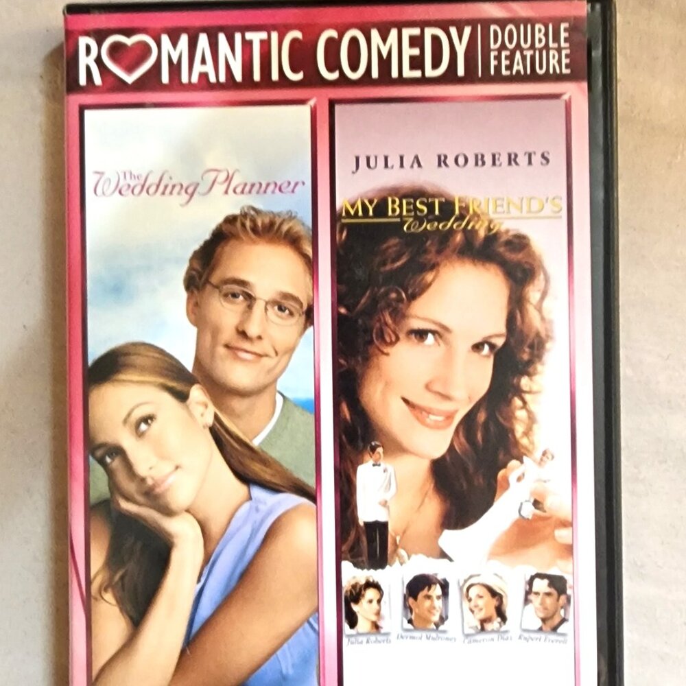 #9 Wedding Planner/My Best Friends Wedding DVD 2 Disc  Widescreen Good Condition